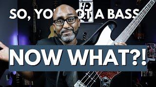 Beginner Bass Players: Watch this if you just bought your first bass!