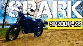 ОБЗОР МОТОЦИКЛА SPARK Sp200r-28 | ЭНДУРО ТЕСТ Мото канал @JUSTRUNRIDER