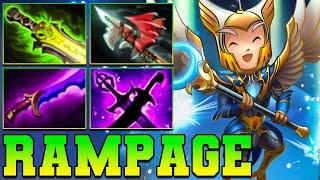 Ramapge Skyrwrath Support OR Carry ?? Skywrath Mage Dota 2 Guide Offlane Pro Gameplay Build 7.37