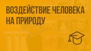 Воздействие человека на природу. Видеоурок по обществознанию 7 класс