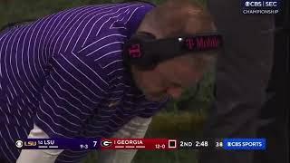 Stetson Bennett Touchdown Pass to Darnell Washington | LSU vs Georgia | 2022 SEC Championship