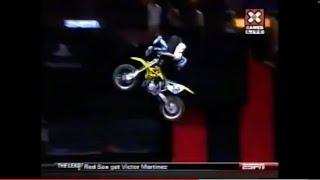 Charles Pages “Decade Air” Crash 2009 X Games Moto Best Trick Run 1