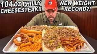 Eat a 104oz 30-Inch Philly Cheesesteak Sandwich to Break Carnival Cafe’s Challenge Record!!