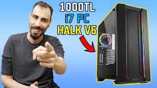 1000 TL HER OYUNU AÇAN EFSANE SİSTEM! 2.EL PC TOPLAMA - HALK V6 (Sizlere Hediye Ediyorum)