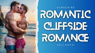 Romantic Cliffside Romance Hot couple Lookbook | AI Art | AI Physique #lookbook #gay #cellhotai