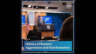 History of Russia’s Aggression and Disinformation