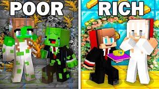 Mikey POOR vs JJ RICH Wedding Survival Battle in Minecraft (Maizen)