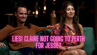 Lies! Claire’s Not Going To Perth For Jesse? MAFS Australia 2023