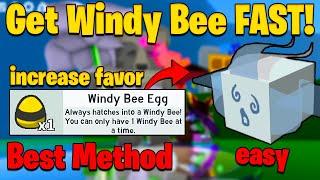 The Fastest Way To Get Windy Bee in Bee Swarm Simulator (Working)