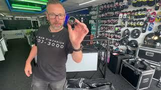 Ultimax Aluminium Truss DJ Booth c/w VESA TV mount VIDEO REVIEW