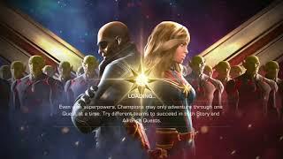 Marvel Битва чемпионов#Капитан Марвел#Ник Фьюри#Captain Marvel#Nick Fury#Skrull# Скрулл#mcoc#mbch#