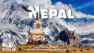 Nepal 4K - Nepal's HIDDEN GEM 4K Epic Scenic Relaxation Experience