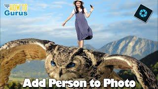 Photoshop Elements Tutorials for Beginners Add Person to Photo