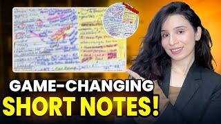 How I Made Short Notes  for GATE : GATE Exam Secrets & Short Notes Hack  (2025 Strategy)