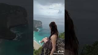 pemandangan yang indah ada amoi cantik