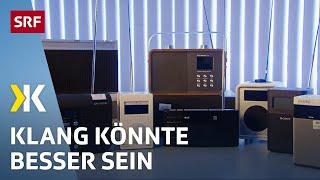 DAB-Plus-Radio im Test: Der Klang lässt zu wünschen übrig | 2018 | Kassensturz | SRF