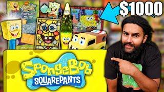 What's Inside This HUGE Box of Rare SPONGEBOB Collectibles?