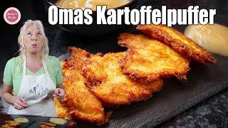 Crispy potato pancakes like grandma used to make  Easy recipe to copy 