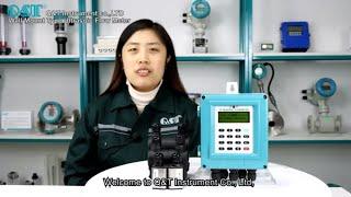 Q&T Instrument Wall Mount Ultrasonic Flow Meter Introduction