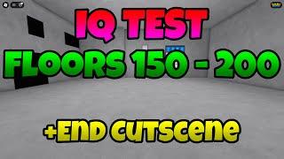 IQ Test Answers - Floors 150 - 200 Tutorial, Ending Cutscene