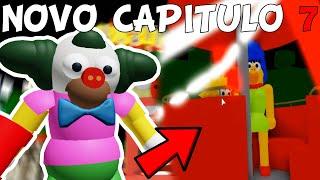 NOVO CAPITULO 7! ESTAMOS NO PARQUE DE DIVERSÃO DO PALHAÇO!! - Roblox The Piggysons - NightExtreme