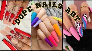 34+ Vibrant Dope Nails Art 2023