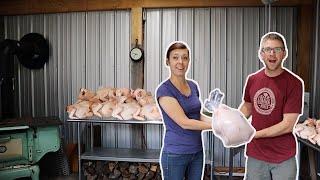 Husband & Wife Harvest 153 Pounds of Chicken in 5 Hours in their FRONTYARD