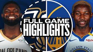 PELICANS at WARRIORS | FULL GAME HIGHLIGHTS | October 29, 2024