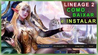 Lineage 2 - Como Baixar e Instalar o L2 Oficial Americano (NA) Launcher NC Purple #lineage2