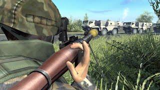 Ukrainian troops attacked Russian infantry convoy in in BAKHMUT | Men of War 2 Cinematic