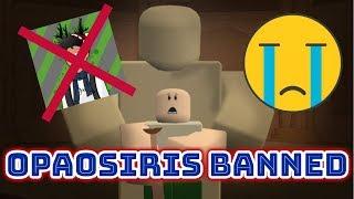 OpaOsiris Getting Banned! / FOR USING AUTO CLICKERS / Dungeon Quest