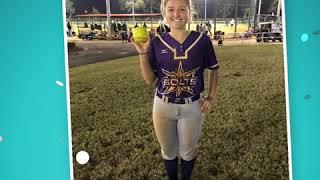 ‘21 Corner/Utility Kaitlyn Smithey takes a first pitch deep at the 5Star Thunderbolt Showcase