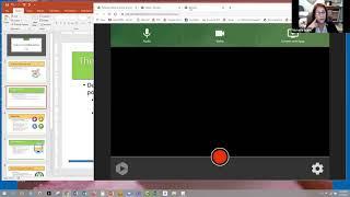 Using Panopto to Create a Narrated PowerPoint