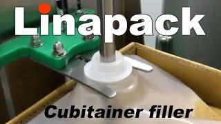 Linapack LWF35 filling cubitainers