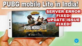 PUBG mobile Lite in India! | Server Error Fix & Updated | All Android phones | 250mb Only!