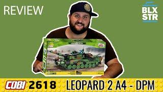 COBI 2618 Leopard 2 A4 ▶️ | Unboxing, Speedbuild, Fazit, Custom Minifigur  |  BloxxStar