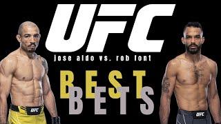 UFC Best Bets: Font vs. Aldo (UFC Betting Tips)