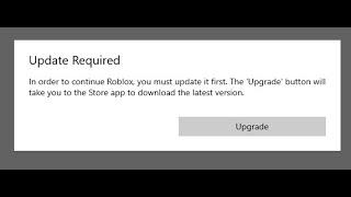 How To Fix "UPDATE REQUIRED" Message on Roblox *NEW TUTORIAL*