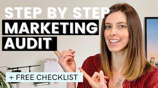 Marketing Audit Step by Step Guide | HOW TO CONDUCT A MARKETING AUDIT + FREE PDF CHECKLIST