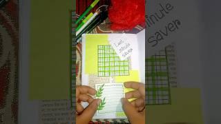 Green theme journal ideas #journal #journalideas #green #diy