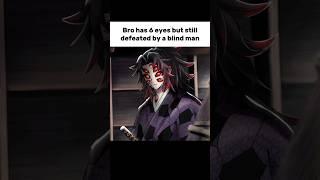 Kokushibo crying in the corner  | #anime #animeshorts #memes #demonslayer #kokushibo #shorts