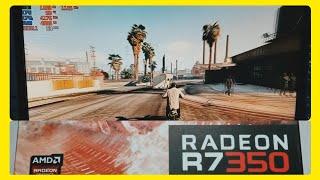 GTA V - AMD Radeon R7 350 ( haha firts time playing )