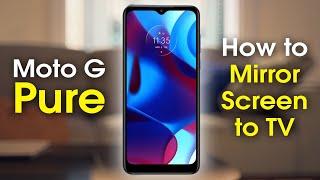 Moto G Pure How to Mirror Your Screen to a TV | How to Connect and Play on Your TV | H2TechVideos