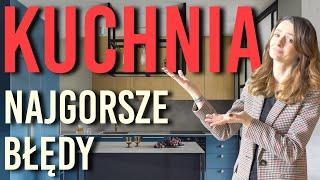  KUCHNIA   Najgorsze BŁĘDY  Jak zaprojektować idealną kuchnie - VLOG #80