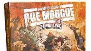 Zombicide Rue Morgue (Learning to Fly) - Live 2 Player Playthrough (4K)