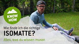 Vom Suchen und Finden der richtigen Isomatte