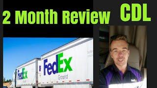 2 Month Review: FedEx ground CDL team driving hauling doubles