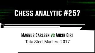 Magnus Carlsen vs Anish Giri • Tata Steel Masters, 2017