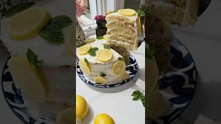 Lemon Cake (6 layers!) 