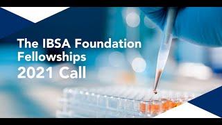 IBSA Foundation Fellowships 2021 - the Call is now open